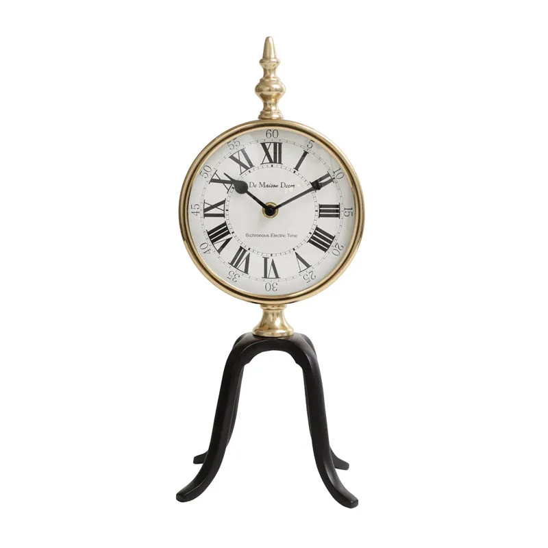 Nora Antique Table Clock - Black media 3