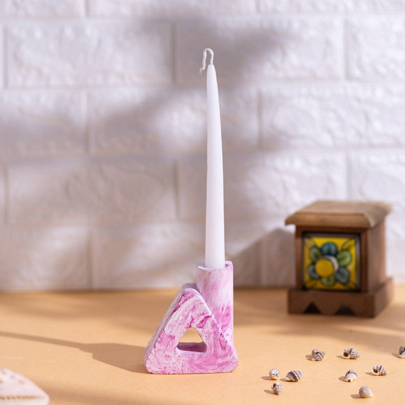 Trimney Candle Holder - Pink