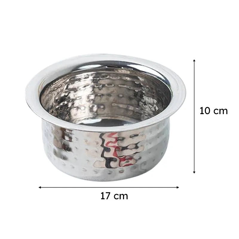 Sizzle Stainless Steel Pateela - 1100 mL / 6 Inches media 7