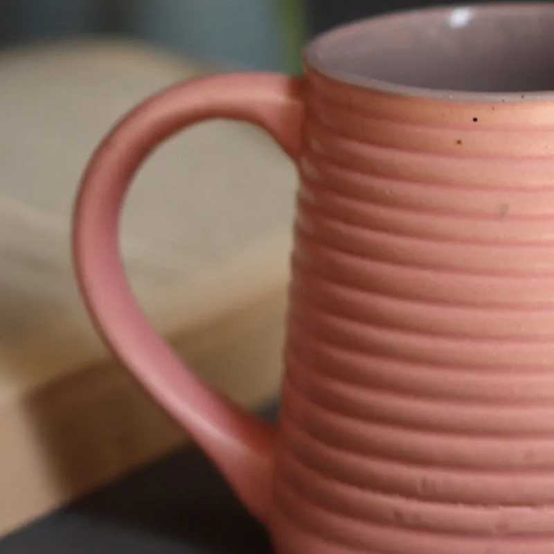 Willow Ceramic Coffee Mug (330 mL) - Pink media 6