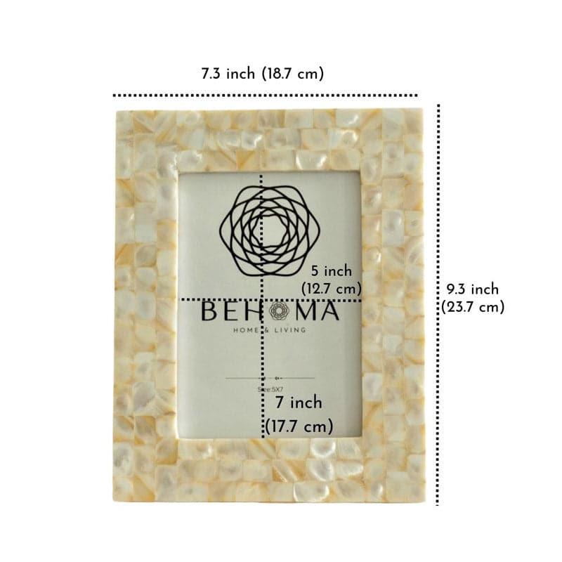 Pearl Perfect Table Photo Frame - White media 5