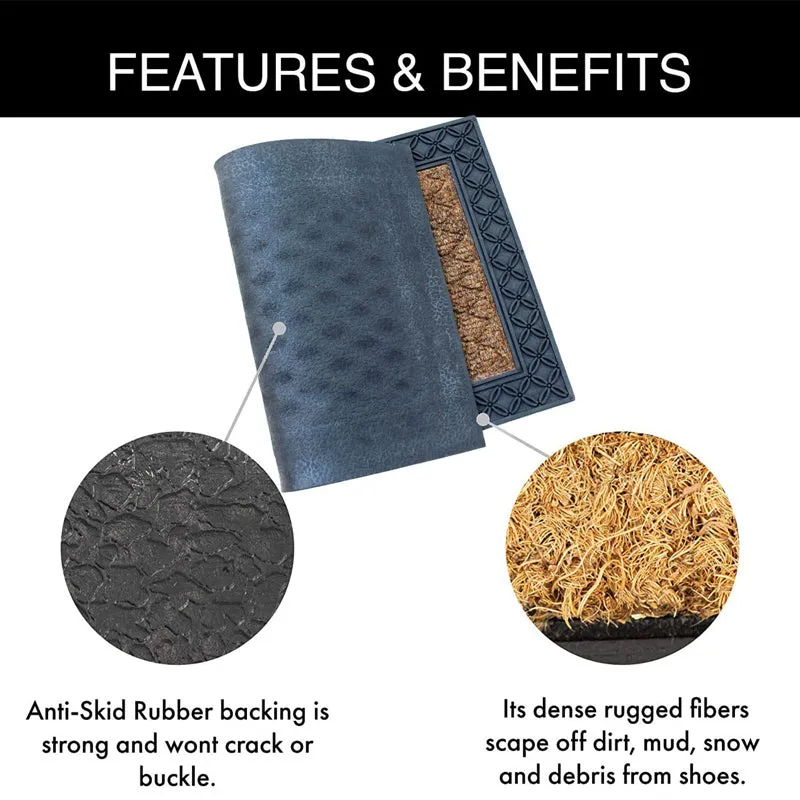 CoirLuxe Coir Door Mats - Brown media 3