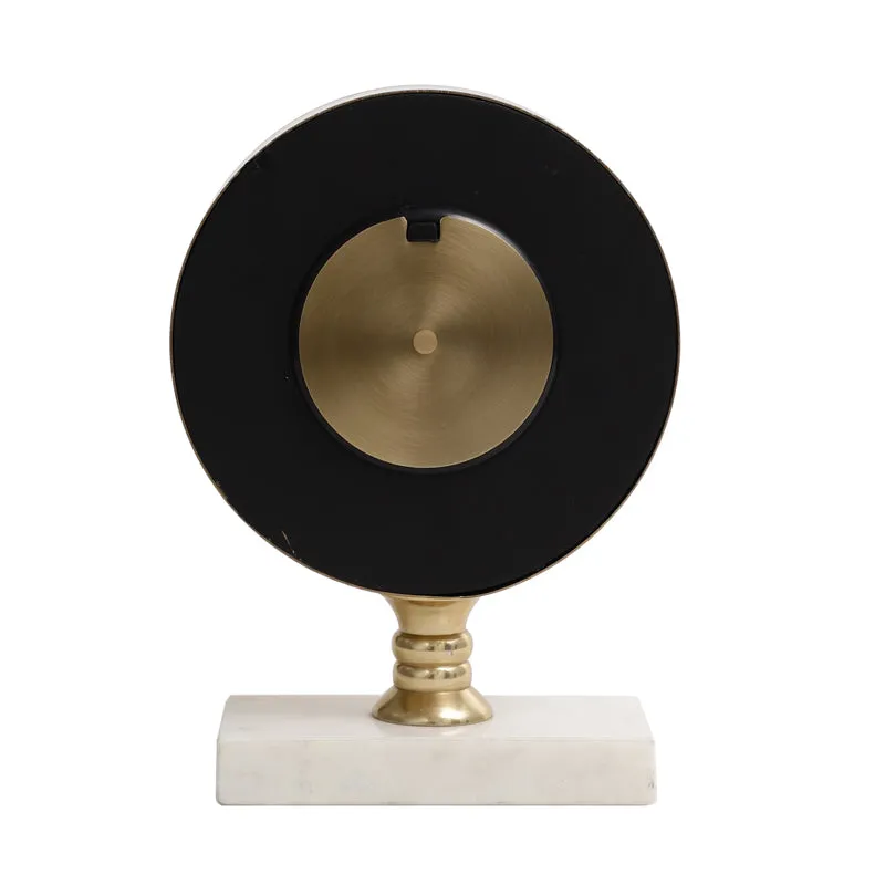 Nexo Table Clock - Gold media 4