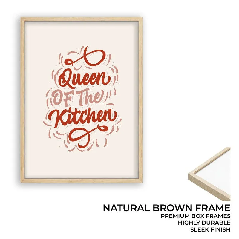 KitchenQueen Archival Canvas Wall Art - Brown media 9