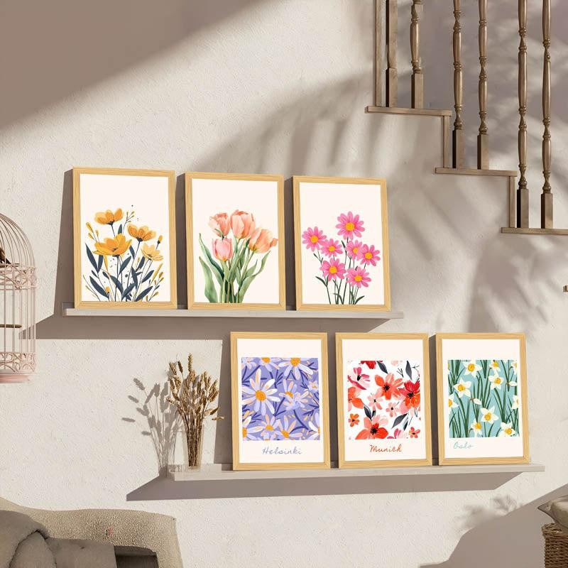 Zaki Flora Wall Art - Set Of Six