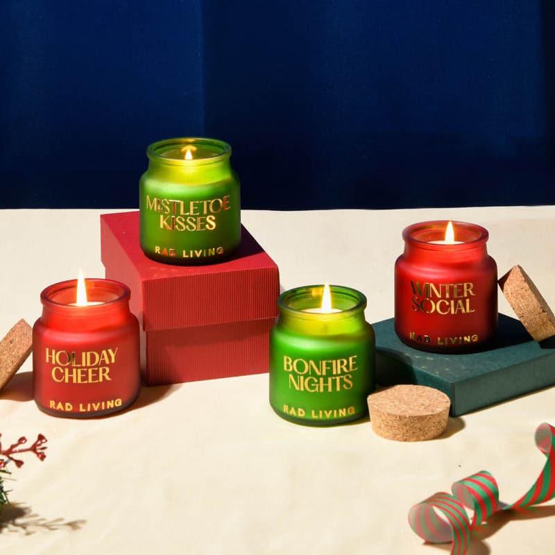 Season's Greetings Soy Wax Candles - Set of Four media 8