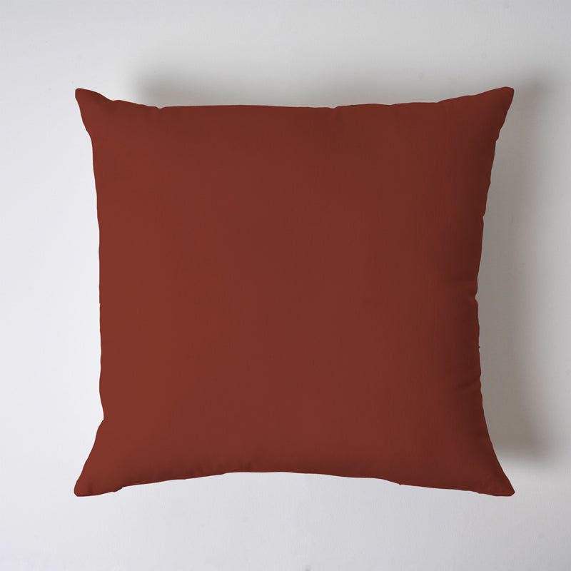 Brady Square Sofa Cushion (Terracotta Brown) - Set Of Two media 3