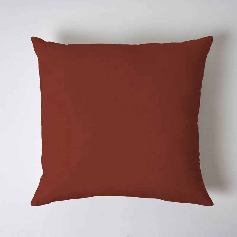 Brady Square Sofa Cushion (Terracotta Brown) - Set Of Two media 3