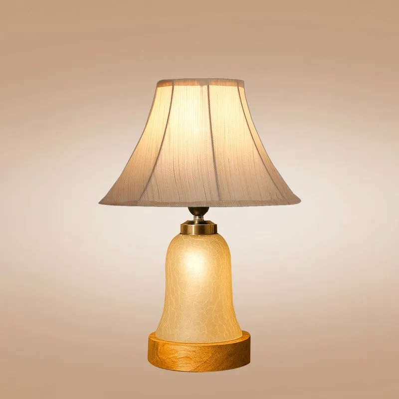 Zoravelle Wooden Table Lamp - Off White media 6