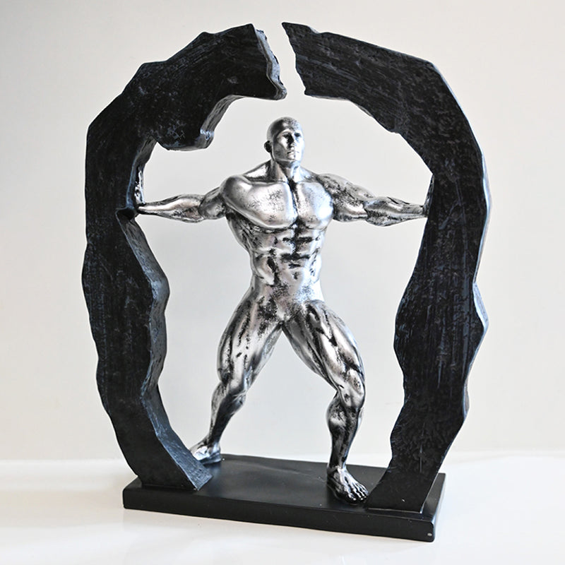 Heracles Resin Showpiece - Silver media 3