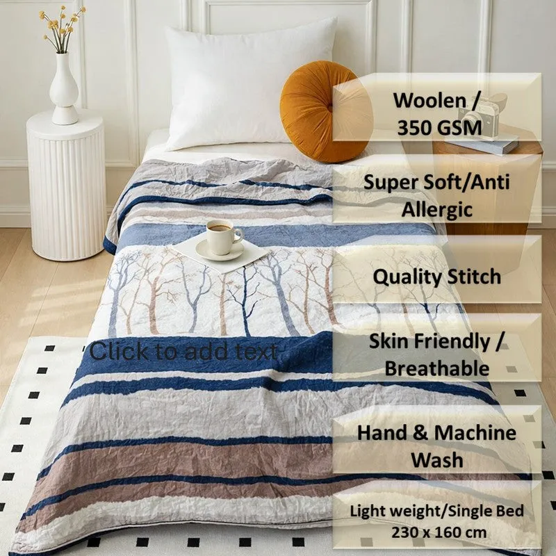 Springzy Wool Blankets - 350 GSM media 9