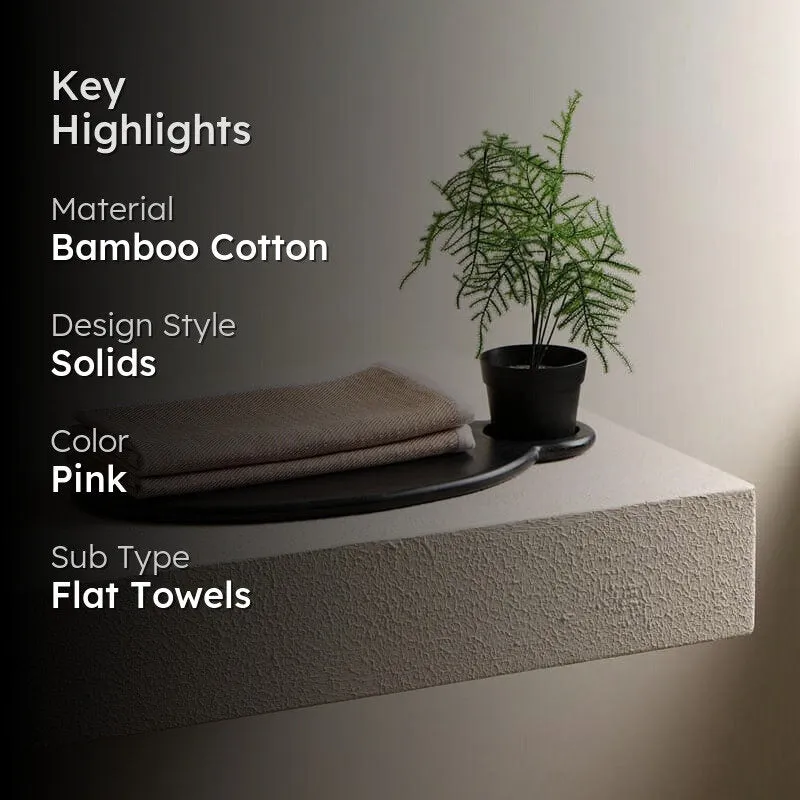 Pure Eartha Bamboo Hand Towel (Tan) - Set Of Two media 2