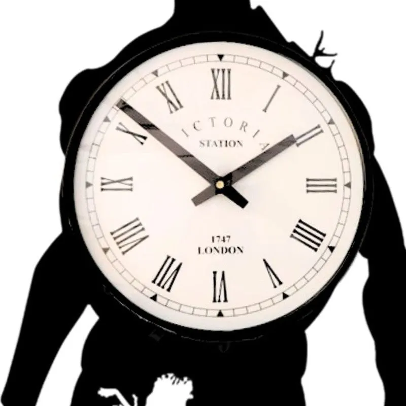 Groot Steel Analog Wall Clock - Black media 5