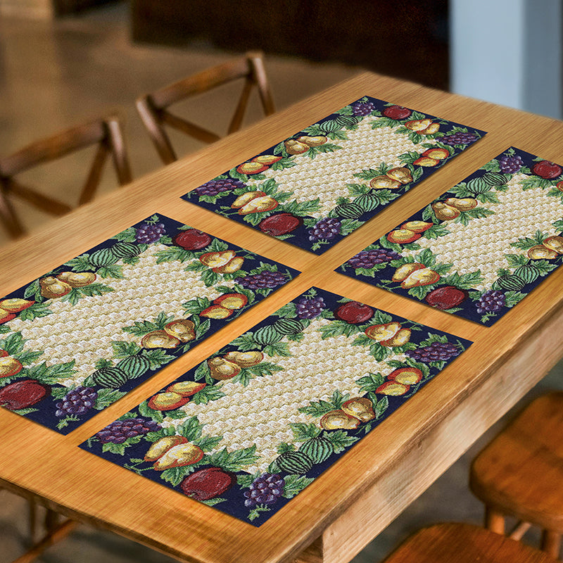 Fruit Cocktail Table Mat - Set Of Four