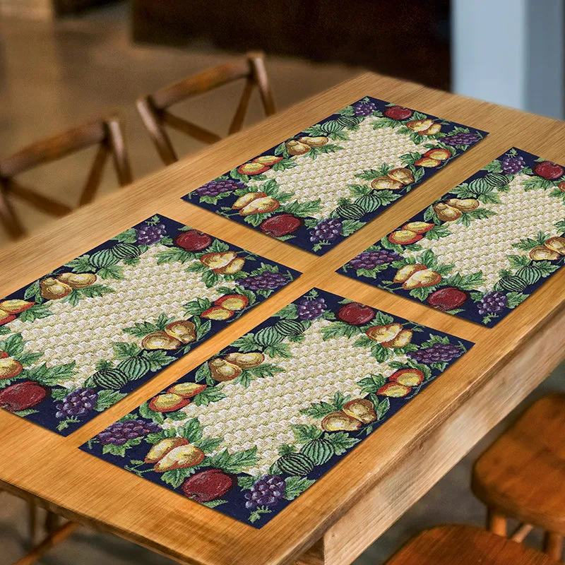Fruit Cocktail Table Mat - Set Of Four media 1