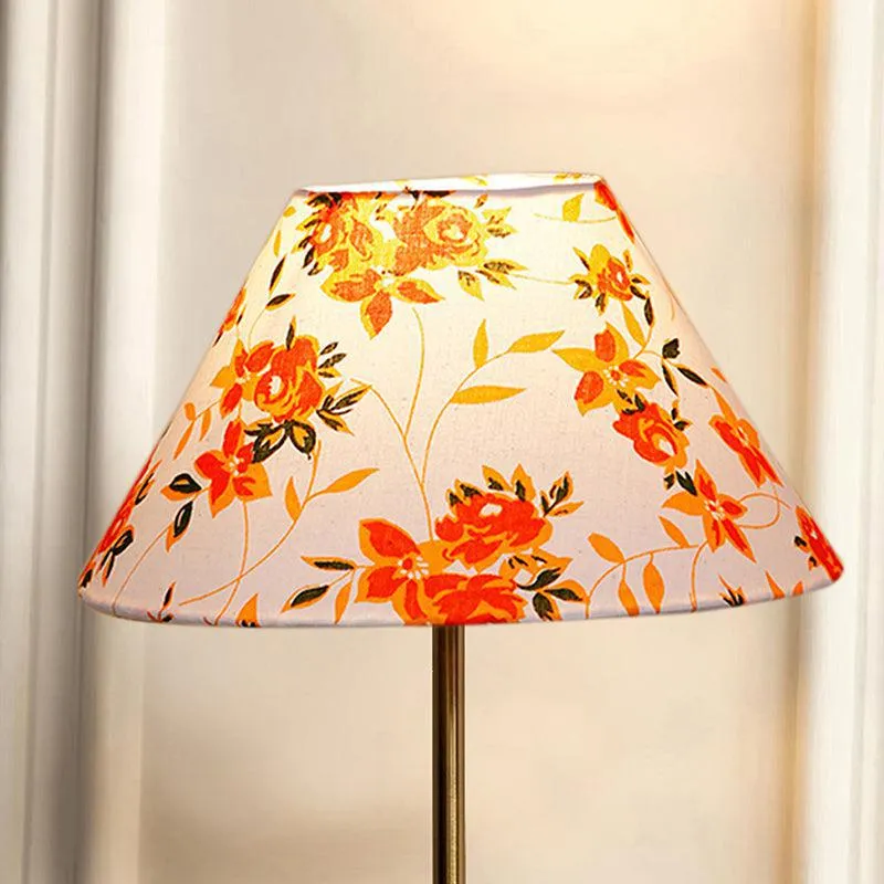 Garden Lights Cotton & Metal Table Lamp (Empire) - Multicolor media 3