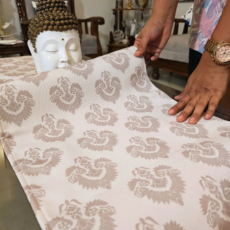 Light Luxe Poly Canvas Table Runner media 3
