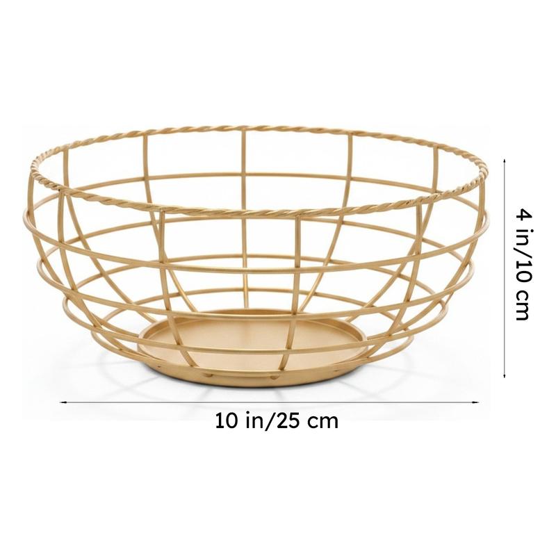 Orbit Fruit Basket - Gold media 7
