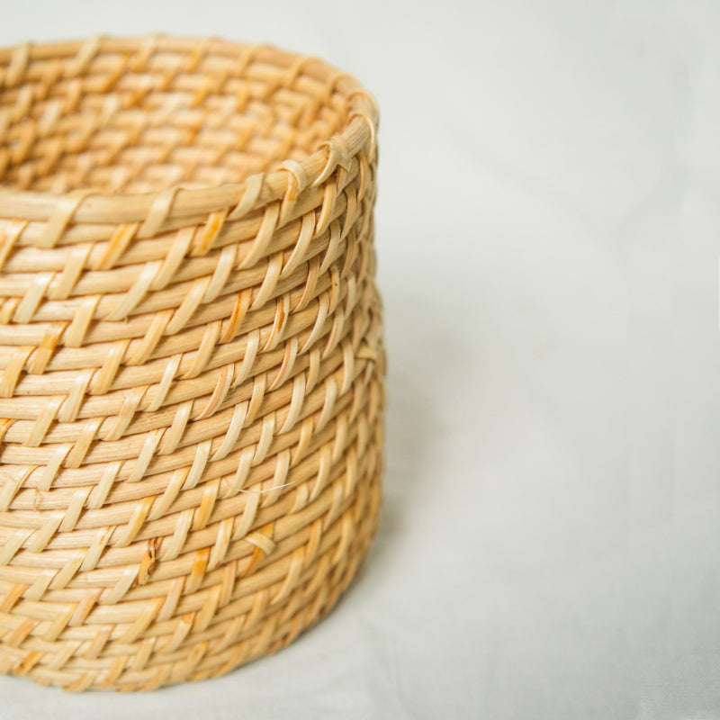 Vrita Rattan Cutlery Holder media 4