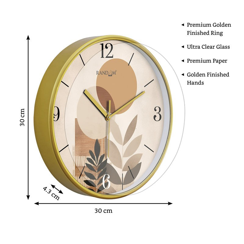 Abel Sweep Silent Wall Clock media 4