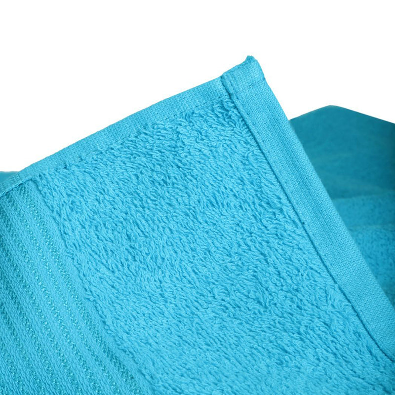 Eva Quick Dry Towel Combo (Pale Blue) - Six Piece Set media 5