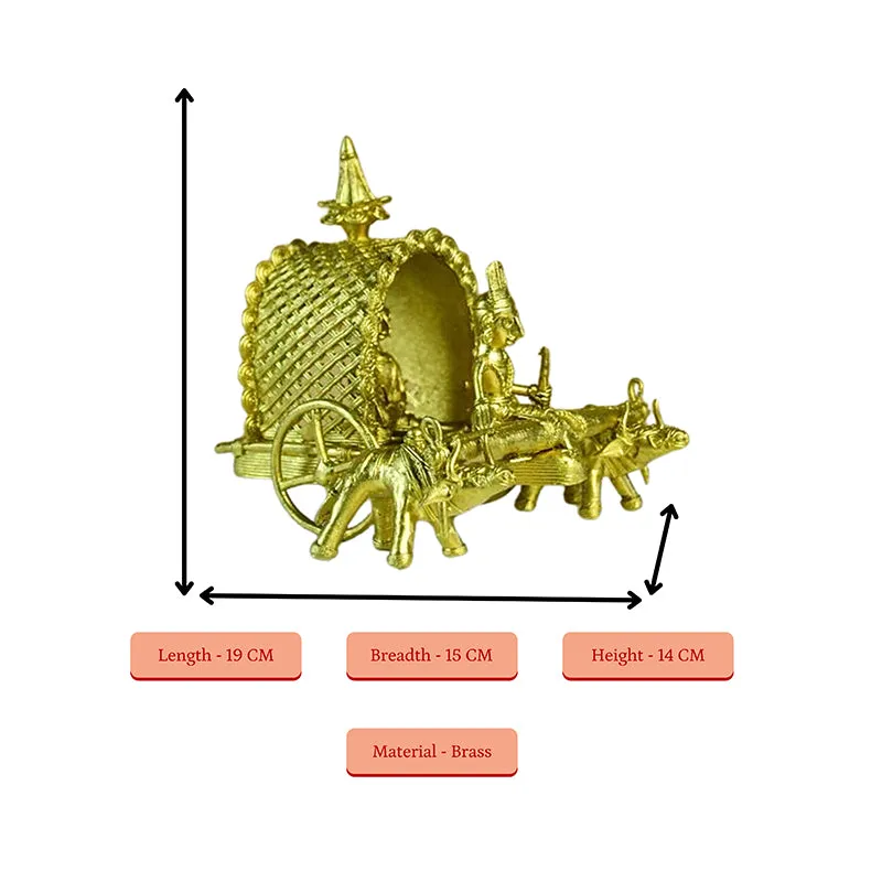 Royal Ratha Brass Showpiece media 8