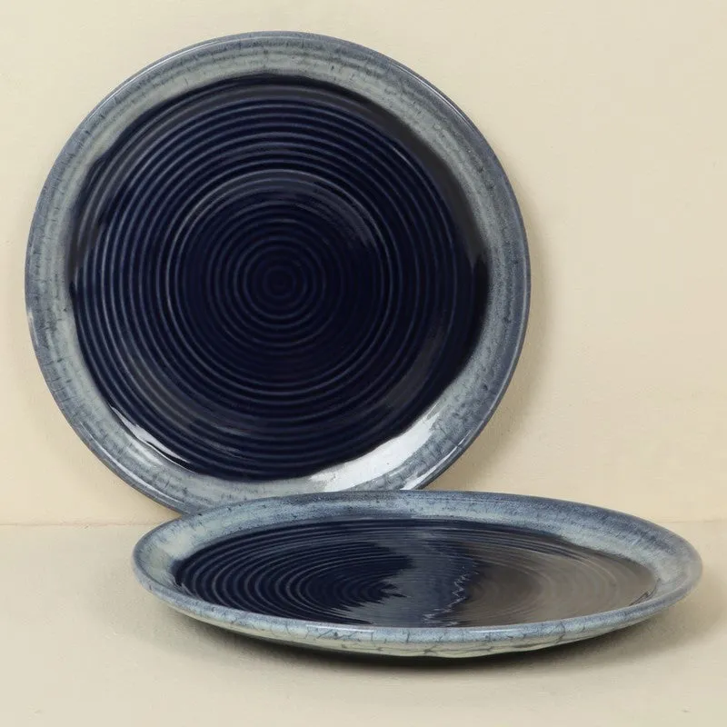 Seravelle Dinner Plate (Blue) - Set Of Two media 3
