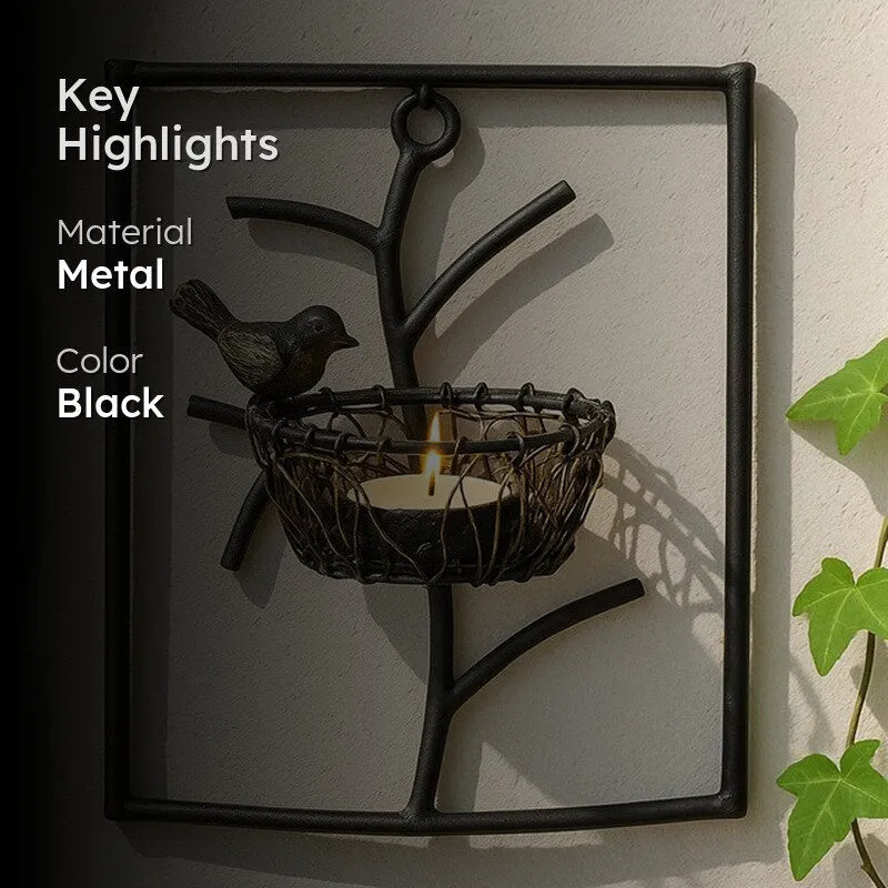 Bird Nest Candle Holder media 2