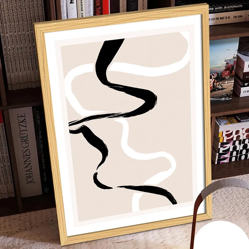 Monochrome Twist Wall Art media 3