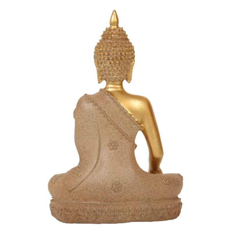 Glitter Serene Buddha Showpiece media 4