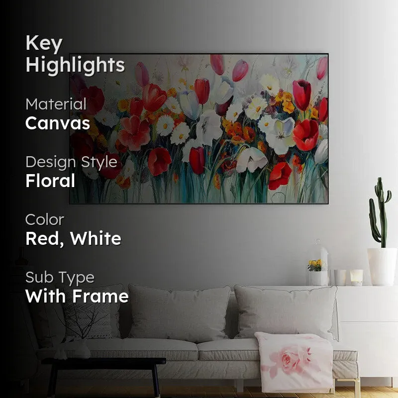 Tulip Tailor Floral Wall Painting media 2