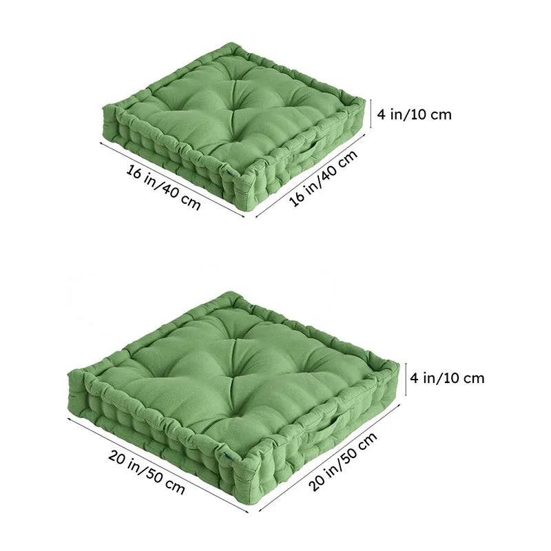 Marlon Floor Cushion (Green) - Set Of Four media 10