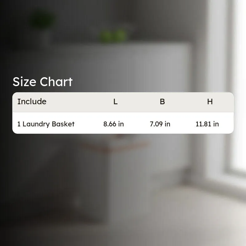 Rioware CleanForm Laundry Basket - White media 10