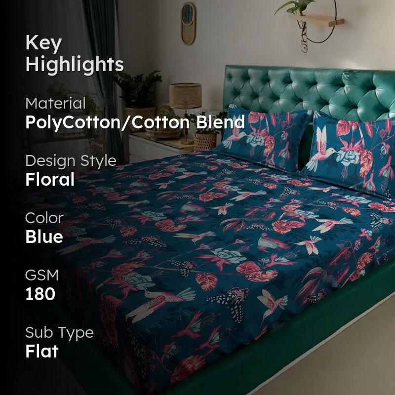 Evangeline Bedsheet - 180 GSM media 2