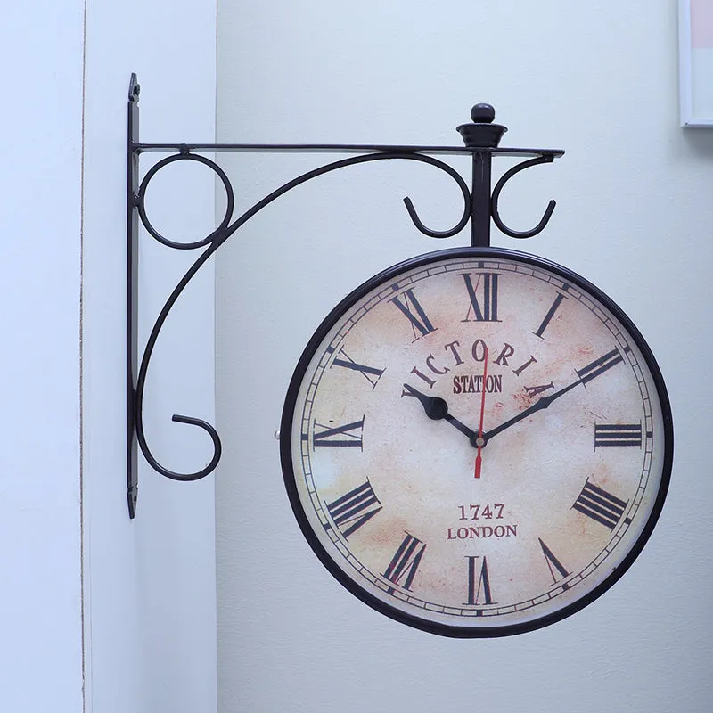 Time Smith Iron Wall Clock media 1