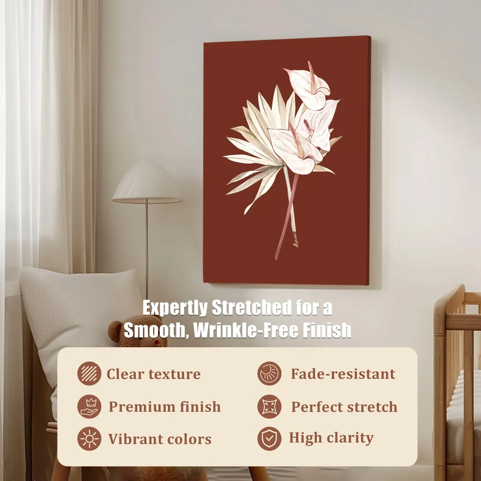 Elegant Botanical Sketch Wall Art media 6