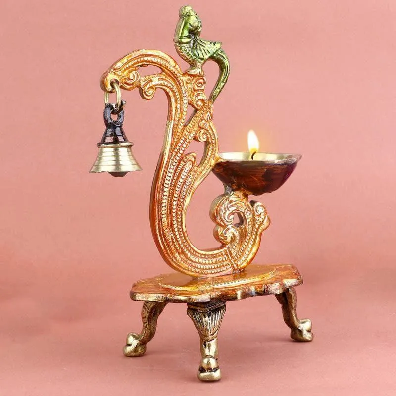 Designer Brass Diya media 3