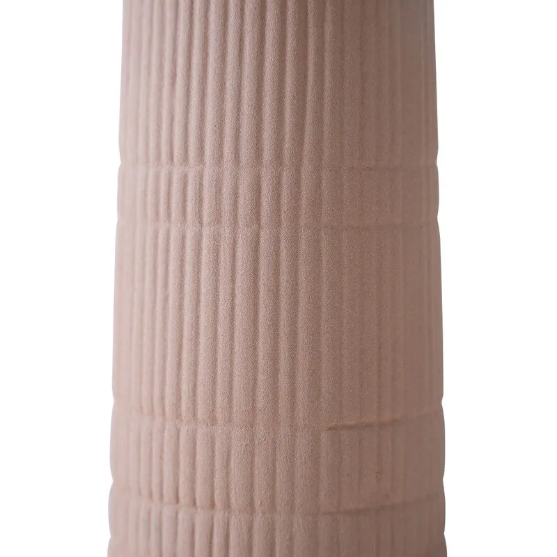 Soft Rose Textured Ceramic Vase media 4