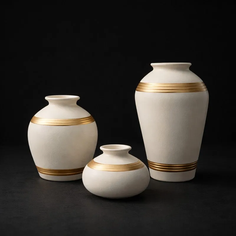 Silhouette Ceramic Vase - Set of Three media 4