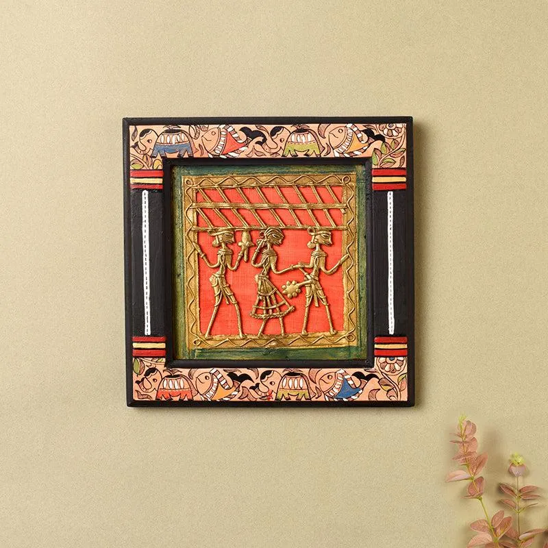Kaipo Brass & Wood Wall Accent media 1