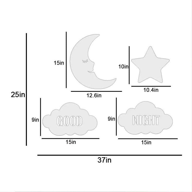 Sweet Dreams LED Stripe MDF Wall Lamp media 8