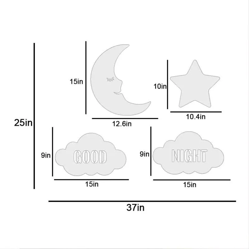 Sweet Dreams LED Stripe MDF Wall Lamp media 8