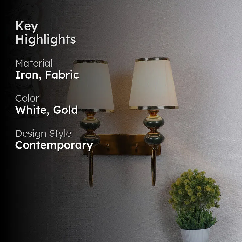 Luthien Duo Iron Wall Lamp media 2