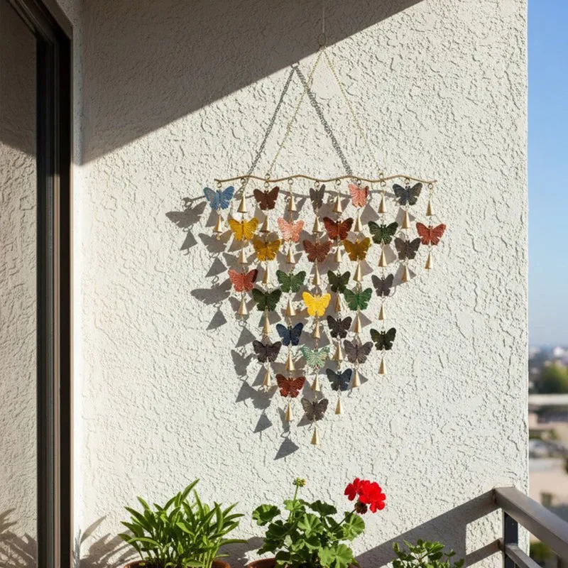 Cosmic Butterfly Windchimes media 1
