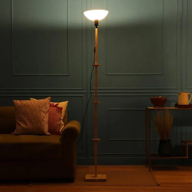Corvina Gold Mara Floor Lamp With Shelf media 4