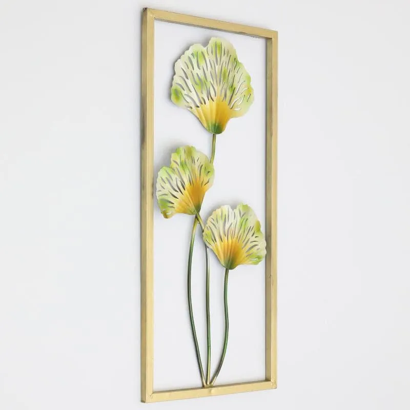 Tarsa Floral Metal Wall Accent media 3