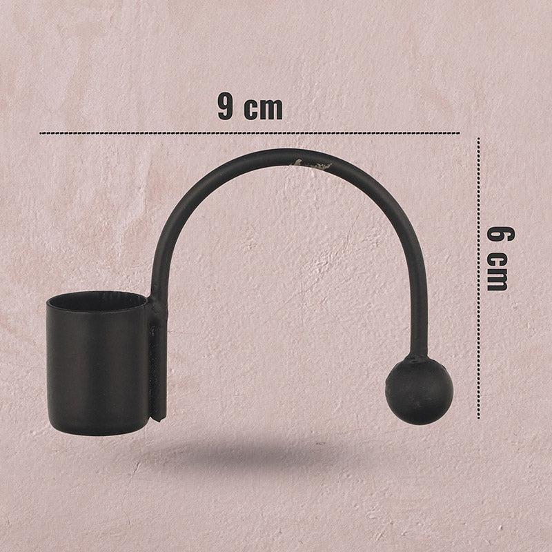 Arfa Tealight Candle Holder (Black) - Set of Four media 7