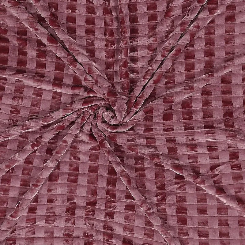 Monte Carlo Velvet Whisper Blanket (Maroon)- 720 GSM media 6