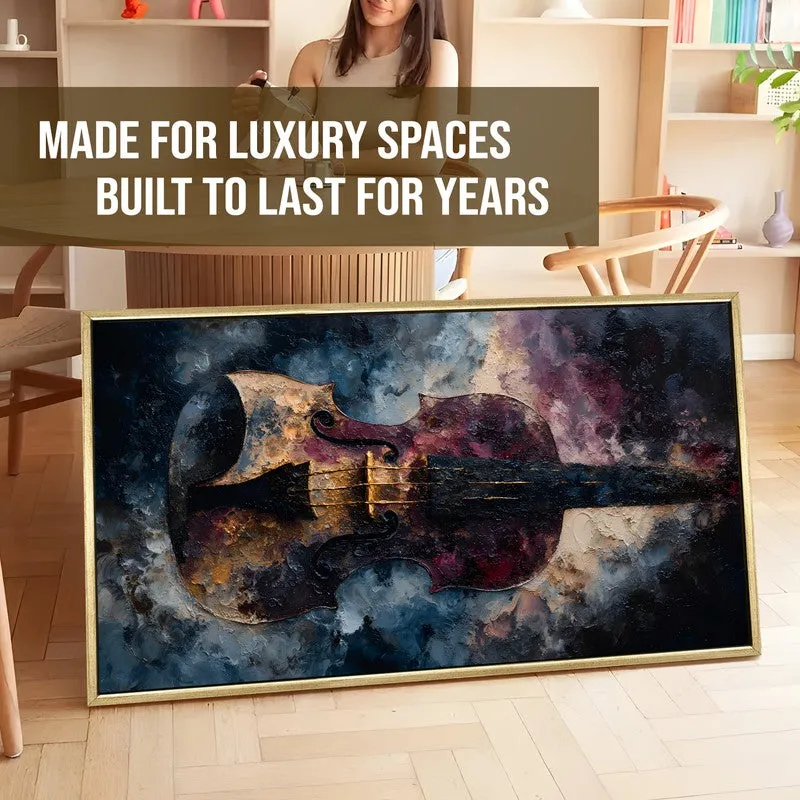 Electric Indigo Canvas Wall Art media 6