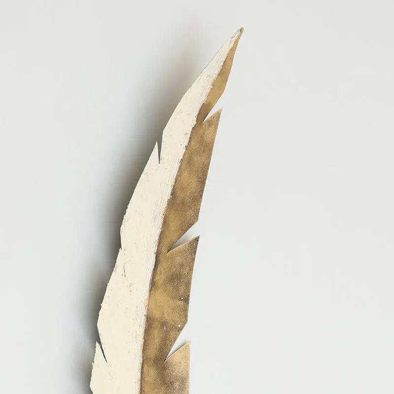 Luminous Quill Metal & Ceramic Wall Accent media 3
